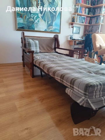 Италиански азтегателен фотьойл "GM"., снимка 4 - Дивани и мека мебел - 53829936