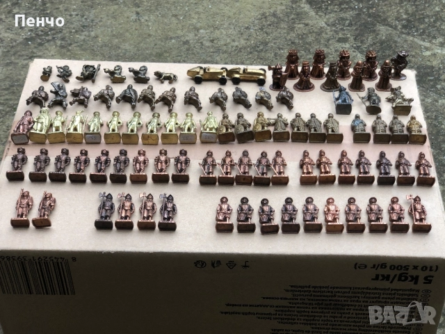 стари метални фигурки на КИНДЕР/KINDER/, снимка 2 - Антикварни и старинни предмети - 45248264