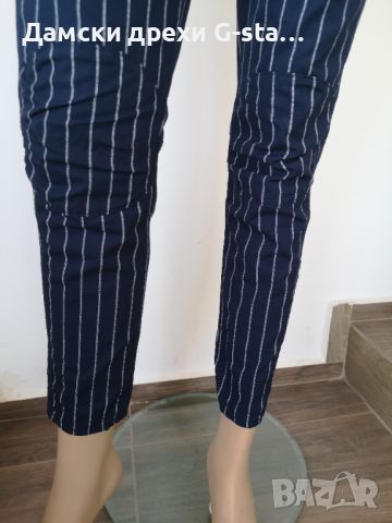 Дамски панталон G-Star RAW 5622 3D MID BOYFRIEND COJ WMN SARTHO BLUE/MILK, размер W26/L32(14)  /283/, снимка 4 - Панталони - 46357808