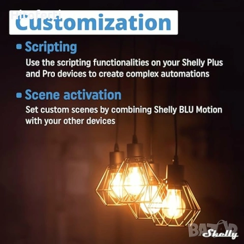 Домашна автоматизация Shelly Blu Motion | Bluetooth движение и Lux сензор, снимка 3 - Други - 53771980