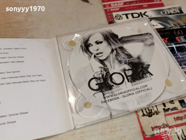 GLORIA-КУТИЯ ЗА ЦД 0903261259H2E6R, снимка 3 - CD дискове - 53766433