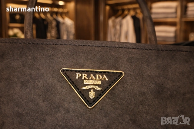 PRADA MILANO 1913 ОРИГИНАЛ кожена чанта - 665 лв, снимка 6 - Чанти - 50239617