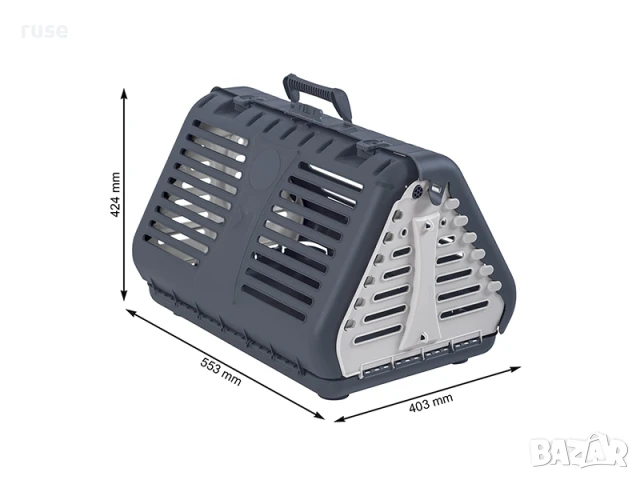 НОВИ! Транспортна клетка сгъваема за домашни любимци до 10кг, снимка 8 - За котки - 50733666