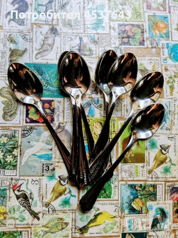 Десертни лъжички с надпис 