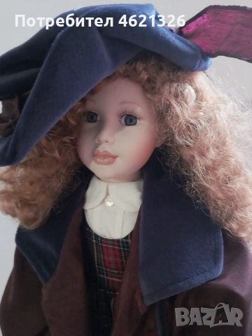 Винтидж порцеланова кукла на Х. Самюел Линдзи, колекционерска лимитирана серия като нова, снимка 2 - Декорация за дома - 52069242