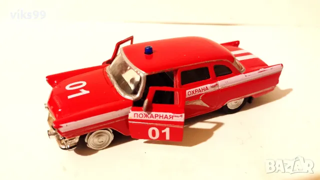 ЧАЙКА ГАЗ-13 AUTOTIME - Мащаб 1:43, снимка 2 - Колекции - 47854527