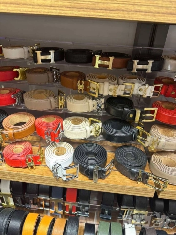 колани от естествена кожа в кутия celine hermes ysl saint laurent , снимка 9 - Колани - 51699964