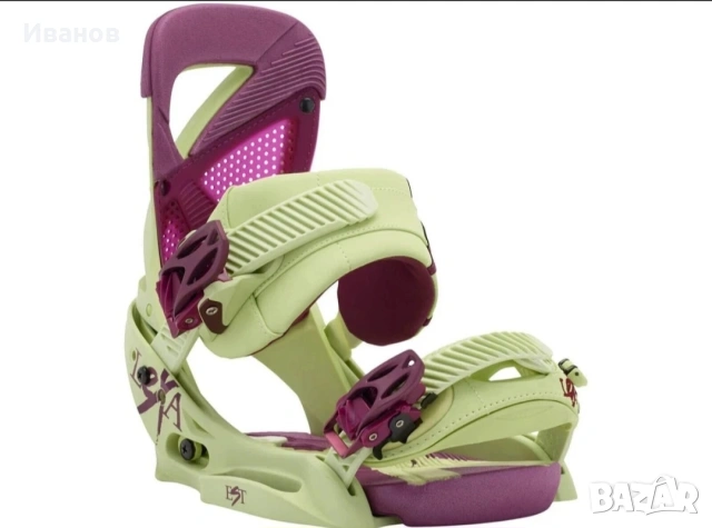 Дамски сноуборд автомати Burton Lexa EST – Размер S (Нови), снимка 3 - Зимни спортове - 53651634