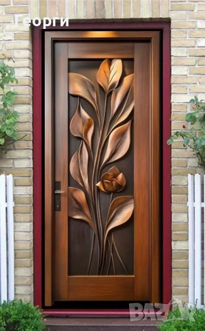 Самозалепващо винилово покритие за обновяване на врата, различни видове, снимка 2 - Други стоки за дома - 51611599