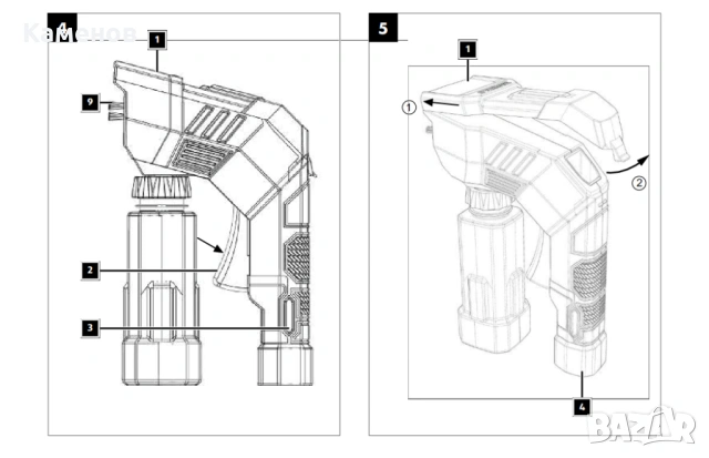 Parkside накрайник за пране на текстил, снимка 8 - Други - 54077014