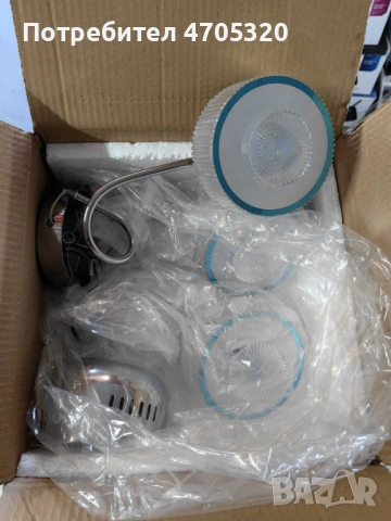 Стилен LED спот с 3 светлини, снимка 5 - Лампи за таван - 53057494