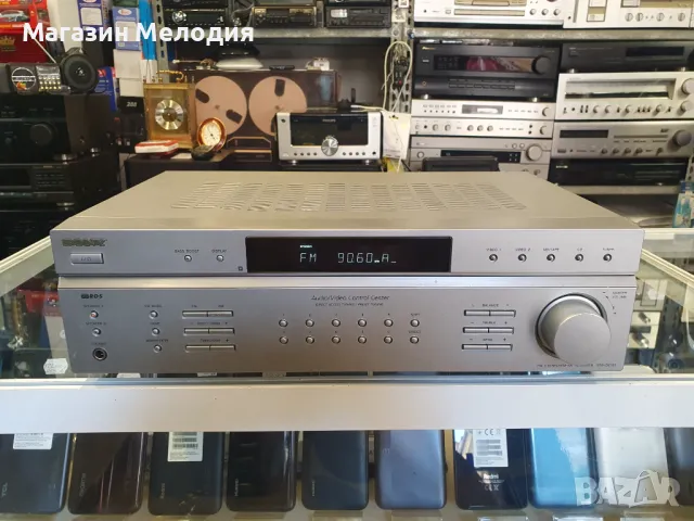 Ресийвър Sony STR-DE197 Две по 100 вата на 8 ома.  В перфектно техническо и много добро визуално със, снимка 2 - Ресийвъри, усилватели, смесителни пултове - 46992461