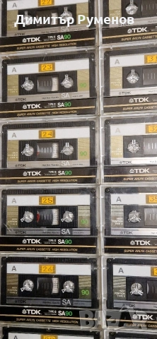 Аудио касети TDK SA90 със записи, снимка 3 - Аудио касети - 53938221