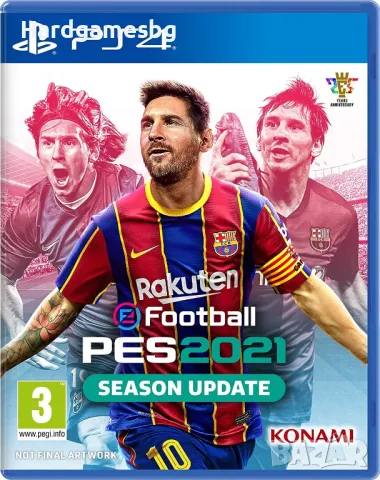 PES 2021, снимка 1 - Игри за PlayStation - 47611907