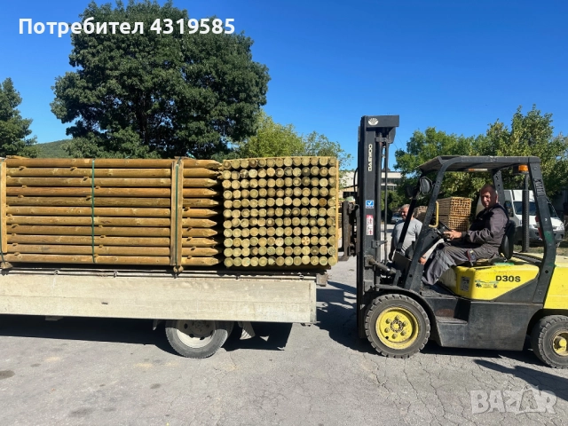 струговани колове, снимка 2 - Градинска техника - 52891573