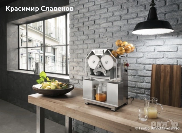 Професионална сокоизтисквачка фреш машина friulco