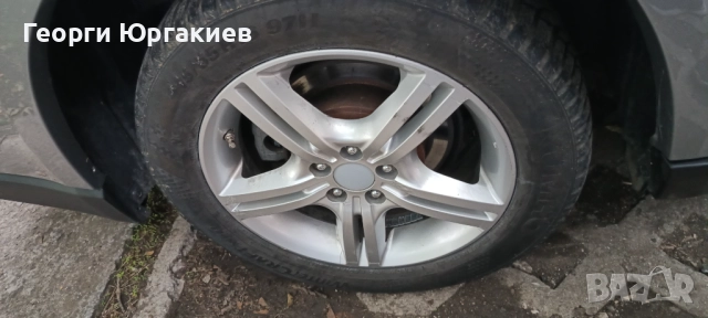 Алуминиеви джанти с гуми 16 цола Субару , снимка 4 - Гуми и джанти - 52090120