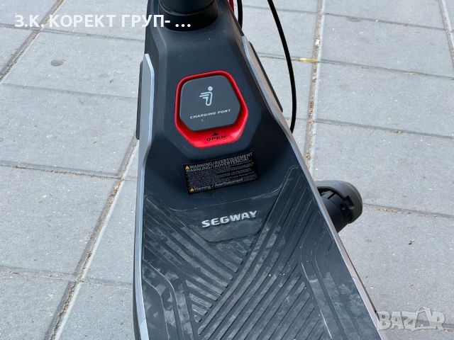 Електрически скутер-тротинетка SEGWAY KICKSCOOTER P100SE, снимка 10 - Скейтборд, ховърборд, уейвборд - 46295315