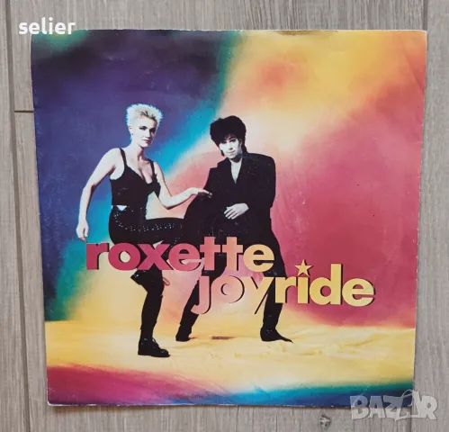 Roxette ‎– Joyride Малка плоча 7-ца с две песни Английско издание 1991г Състояние:VG+ Свири и звучи , снимка 1 - Грамофонни плочи - 48146579