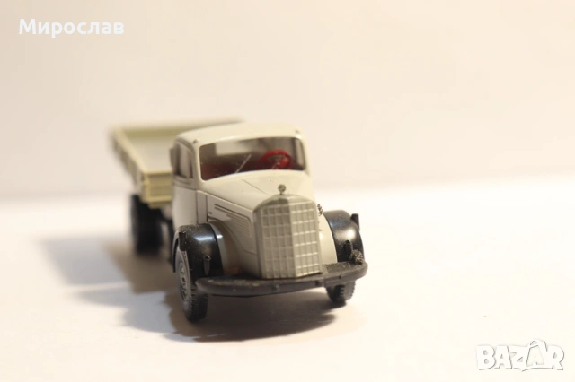 WIKING H0 1/87 MERCEDES КАМИОН МОДЕЛ САМОСВАЛ, снимка 5 - Колекции - 53201026