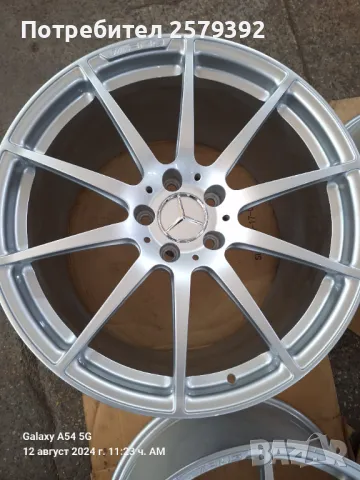 5x112 19 Цола, спорт пакет Мерцедес AMG -GT, снимка 5 - Гуми и джанти - 46928405