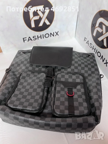 Нова раница – мъжки / унисекс модел, еко кожа, снимка 5 - Други - 52904786