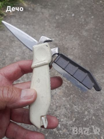 Стар Качествен Многофункционален нож за стриди с общо 3 функций , снимка 5 - Антикварни и старинни предмети - 45541876