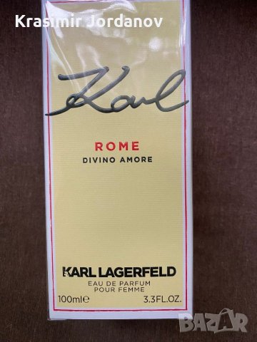 KARL LAGERFELD ROME , снимка 1 - Дамски парфюми - 45550784