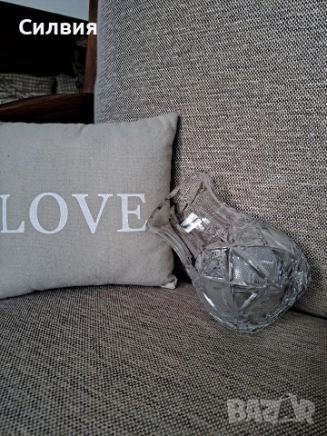 Кристална ваза , снимка 2 - Декорация за дома - 52886945