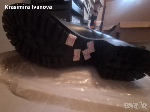 нови боти Габина Варна естествена кожа и велур , снимка 9 - Дамски боти - 52506616