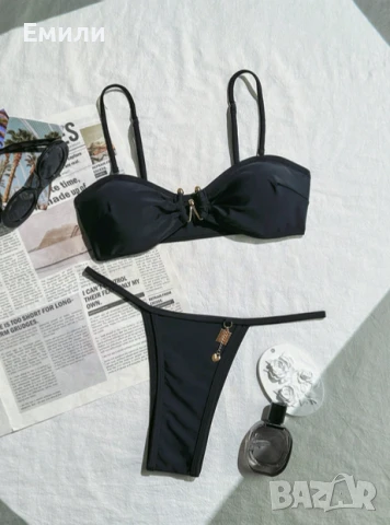 Нов комплект дамски бански от две части р-р S, M, L, XL, снимка 3 - Бански костюми - 50853608