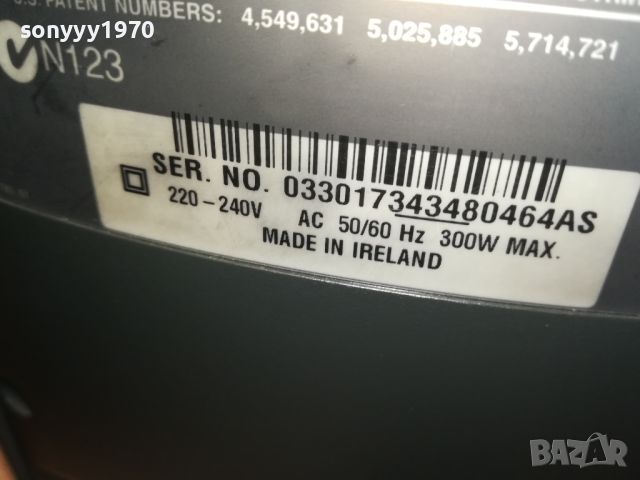 BOSE-АКТИВЕН БУФЕР-MADE IN IRELAND-SWISS 2905241113, снимка 16 - Тонколони - 45957994