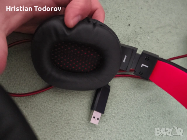 Слушалки с микрофон Hama HS-USB400, снимка 6 - Слушалки и портативни колонки - 54176972