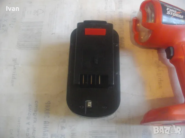 18V BLACK DECKER Made in ENGLAND АНГЛИЙСКИ 18 ВОЛТОВ ПРОЖЕКТОР ФЕНЕР БЛЕК ДЕКЕР ОТЛИЧНО СЪСТОЯНИЕ, снимка 18 - Други инструменти - 50180788