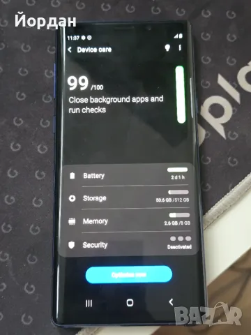 Samsung Galaxy Note 9 512GB, снимка 3 - Samsung - 49323557