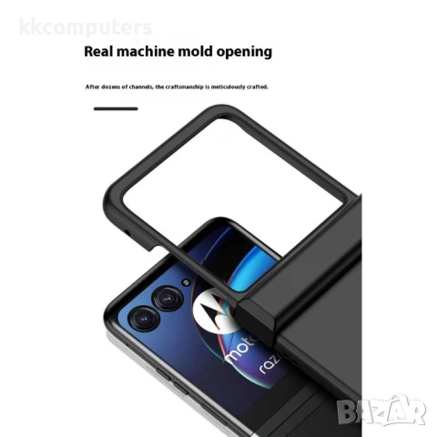 Motorola Razr 60 Hinge Protection/ Skin-Touch/ PC Удароустойчив Калъф и Протектор, снимка 13 - Калъфи, кейсове - 50443646