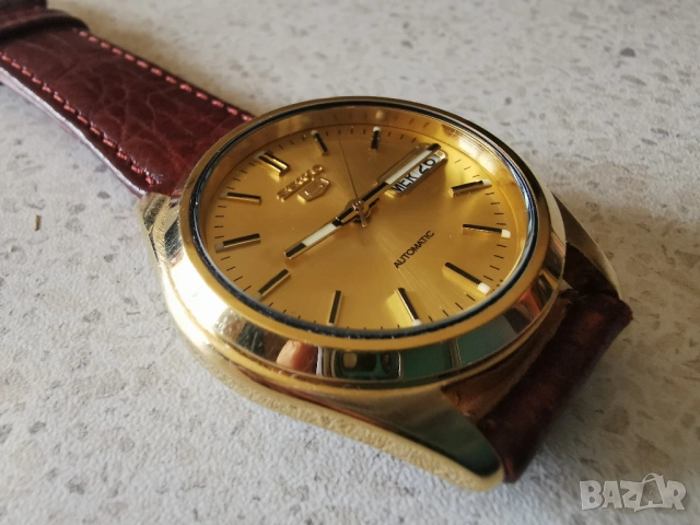 SEIKO 5 AUTOMATIC -НОВ, снимка 4 - Мъжки - 53353646