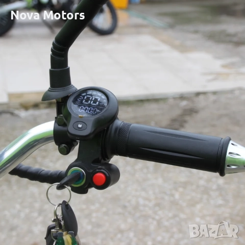 Електрическа Триколка А3 750W BLUE (с предно предаване) Nova Motors, снимка 6 - Мотоциклети и мототехника - 39348255