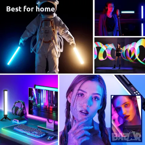  LED видео, фотографска светлина SOONPHO, снимка 6 - Светкавици, студийно осветление - 49845829