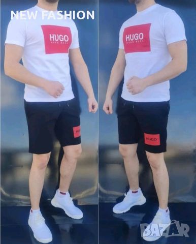 Мъжки Памучни Комплекти HUGO BOSS , снимка 3 - Спортни дрехи, екипи - 45401607