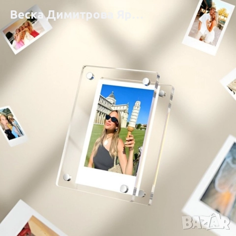 Двустранни магнитни рамки за снимки – комплект 5 броя, снимка 6 - Картини - 52920066