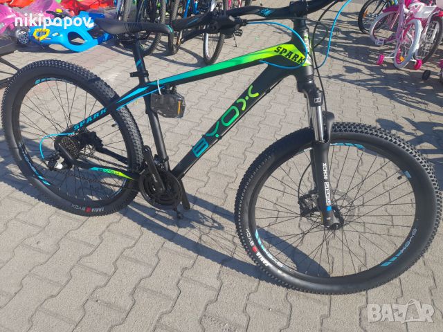 BYOX Велосипед 27.5" SPARK HDB alloy син, снимка 7 - Велосипеди - 45438554