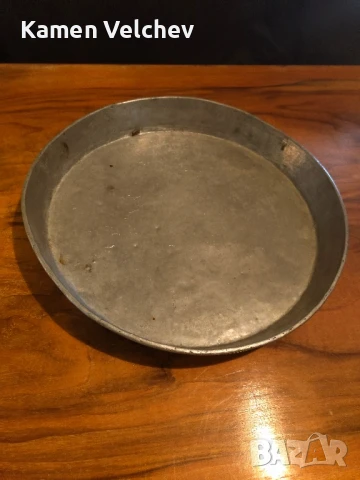 Стара медна калайдисана тава за баница..., снимка 5 - Други - 51340532