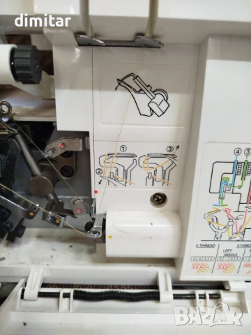 Оверлог SINGER 14SH754, снимка 9 - Шевни машини - 53721907