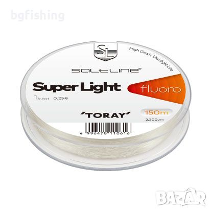 Флуорокарбон Toray Saltline Super Light Fluorocarbon, снимка 1 - Такъми - 45427944