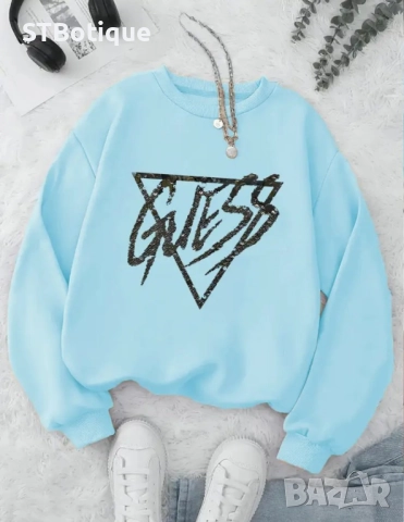 Дамска суитшърт със златни букви – стил и комфорт от STBoutique! Различни цветове!🌟, снимка 13 - Блузи с дълъг ръкав и пуловери - 52096951