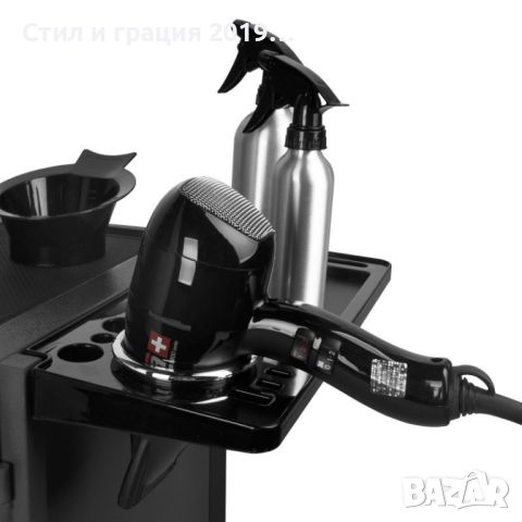 Фризьорска количка Gabbiano Deluxe 500 - черен, снимка 4 - Фризьорски принадлежности - 45205151