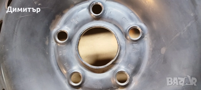 Стоманени/железни джанти 15 VW Audi Seat Skoda VAG, снимка 3 - Гуми и джанти - 47259058