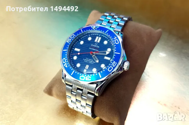 OMEGA Seamaster часовник, снимка 2 - Мъжки - 48216296