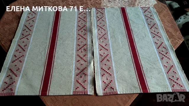 Плътни салфетки за хранене/сервиране 100% индийски памук, снимка 2 - Покривки за маси - 50968088